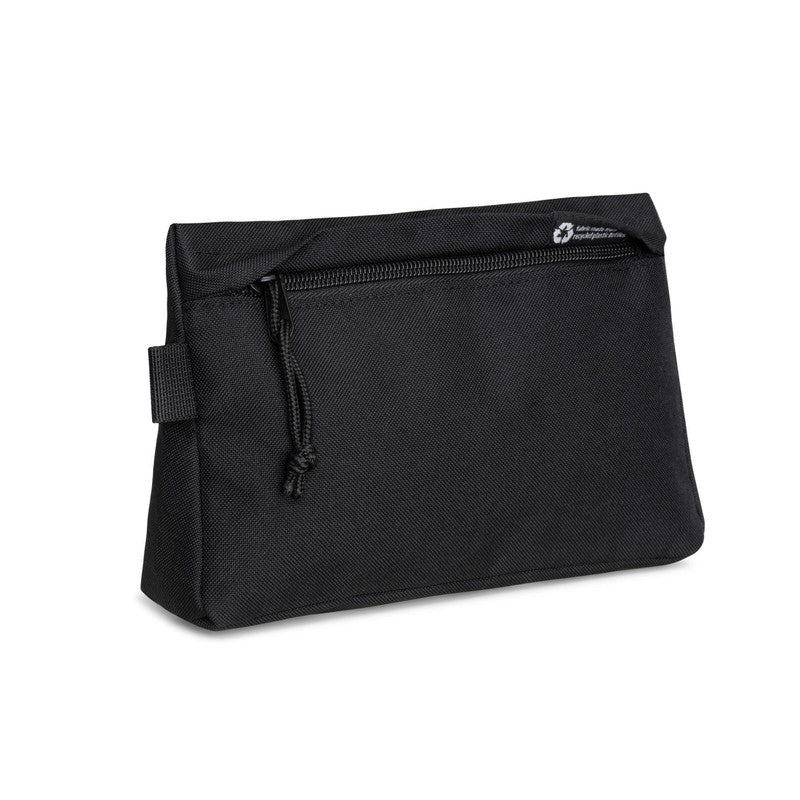 STRAYER Renew rPET Zippered Pouch - Black