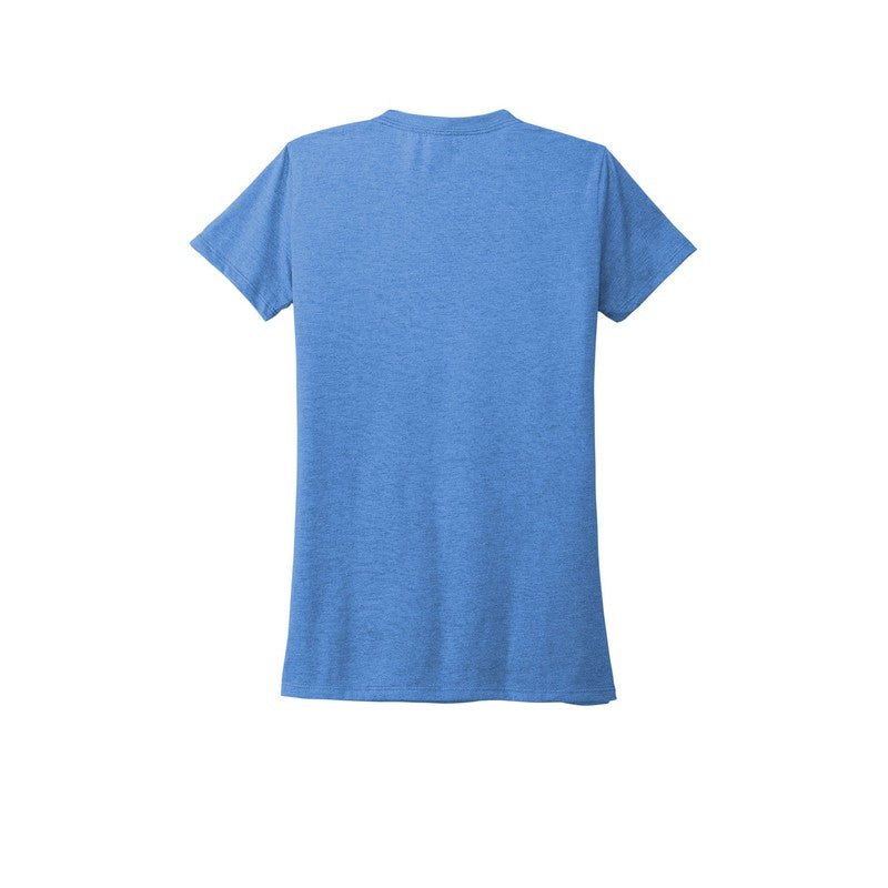 STRAYER Allmade® Women’s Tri-Blend Tee - Azure Blue