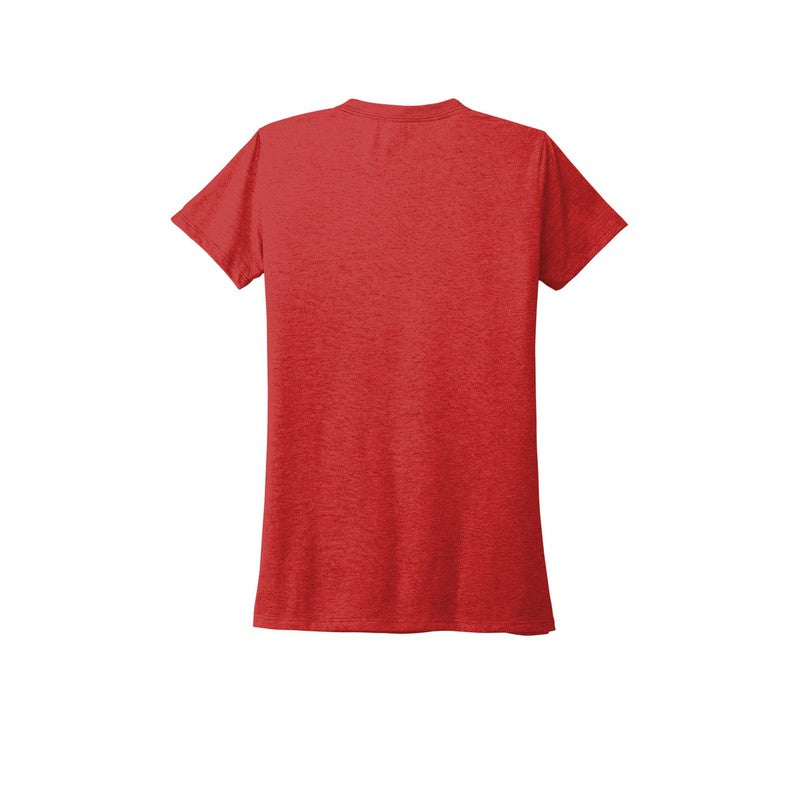 STRAYER Allmade® Women’s Tri-Blend Tee - Rise Up Red