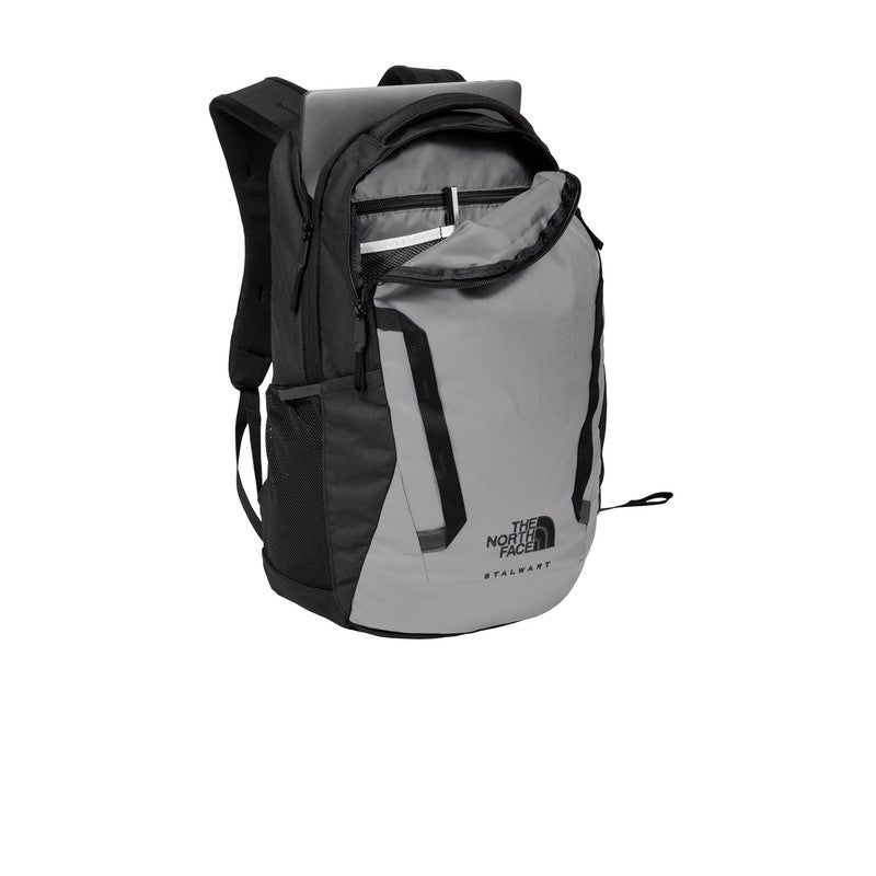STRAYER The North Face® Stalwart Backpack - Mid Grey Dark Heather/ TNF Black