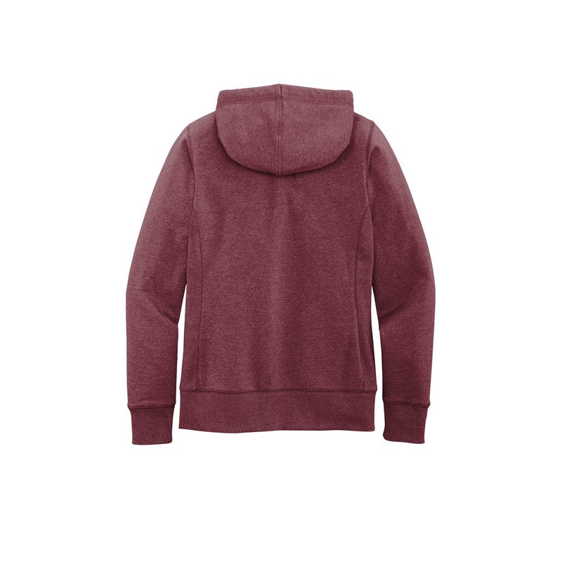 STRAYER District® Women's Re-Fleece™ Full-Zip Hoodie - Maroon Heather