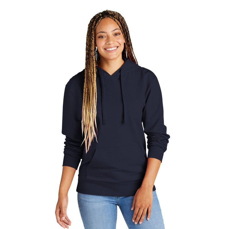 STRAYER Allmade® Unisex Organic French Terry Pullover Hoodie - BLACK