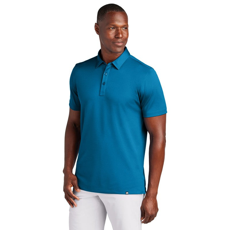 STRAYER TravisMathew Cabana Solid Polo - Classic Blue
