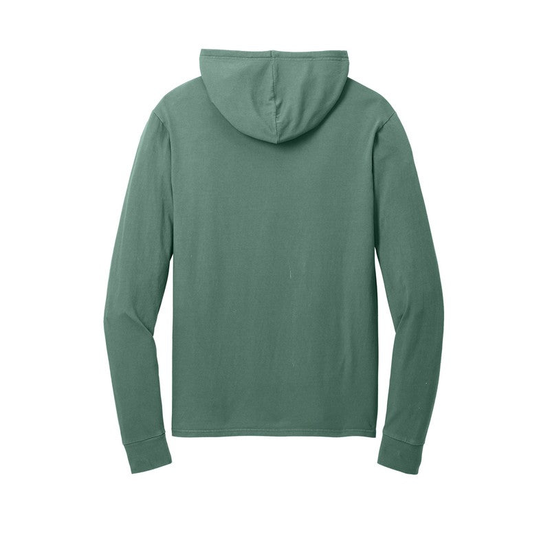STRAYER Port & Company® Beach Wash® Garment-Dyed Pullover Hooded Tee - Nordic Green