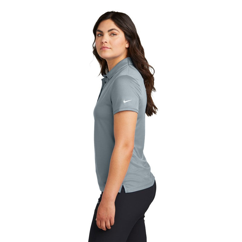 STRAYER Nike Ladies Victory Solid Polo - Cool Grey