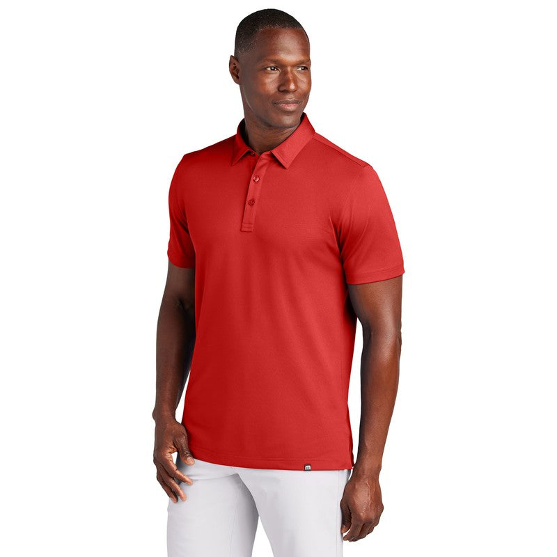 STRAYER TravisMathew Cabana Solid Polo - Crimson