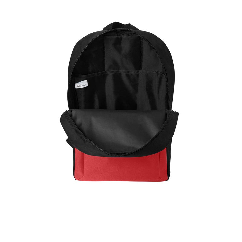 STRAYER Port Authority® Modern Backpack - Rich Red/ Black