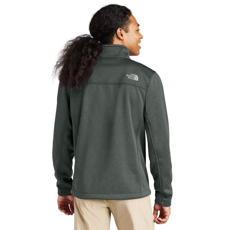STRAYER The North Face® Chest Logo Ridgewall Soft Shell Jacket - TNF Dark Grey Heather