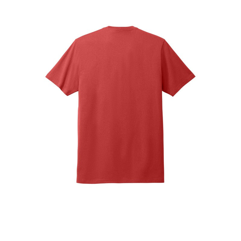 STRAYER Allmade® Unisex Heavyweight Recycled Cotton Tee - Beet Red