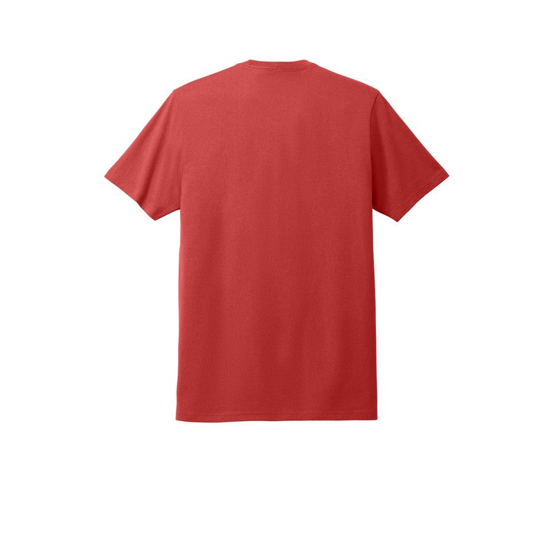 NEW STRAYER Allmade® Unisex Heavyweight Recycled Cotton Tee - Beet Red