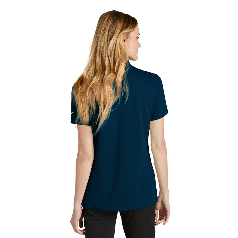 STRAYER Nike Ladies Dri-FIT Micro Pique 2.0 Polo - Navy