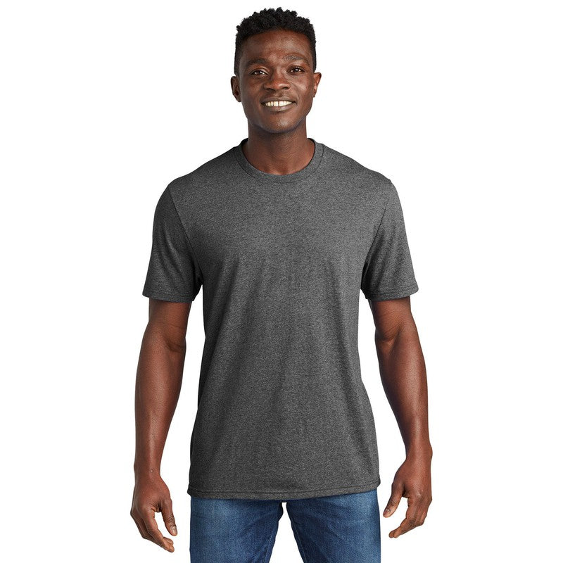 STRAYER Allmade® Unisex Recycled Blend Tee Reloaded Charcoal Heather