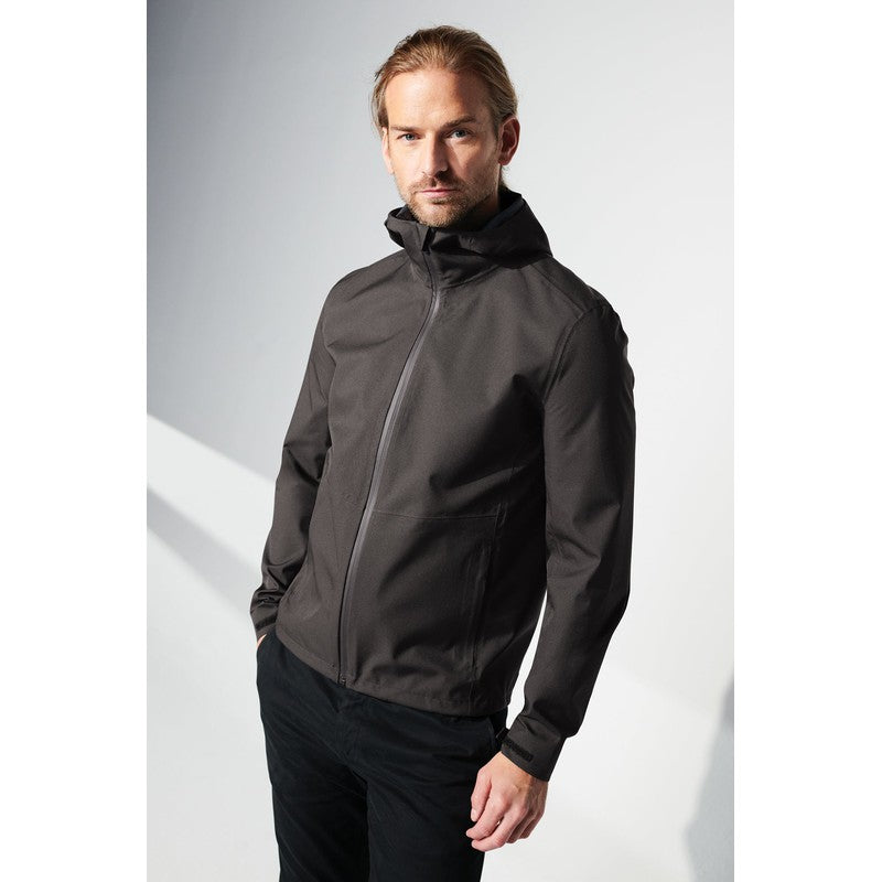 STRAYER Mercer+Mettle™ Waterproof Rain Shell - DEEP BLACK