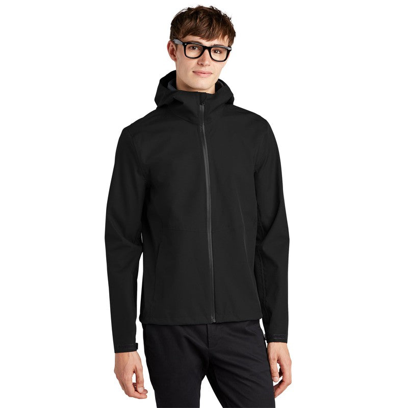 STRAYER Mercer+Mettle™ Waterproof Rain Shell - DEEP BLACK