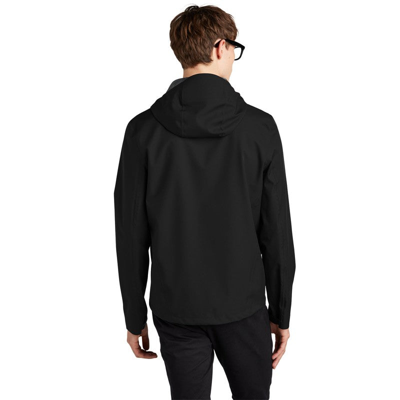 STRAYER Mercer+Mettle™ Waterproof Rain Shell - DEEP BLACK