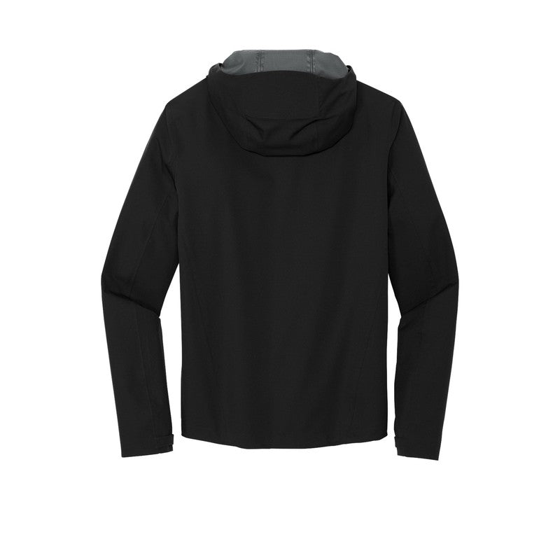 STRAYER Mercer+Mettle™ Waterproof Rain Shell - DEEP BLACK