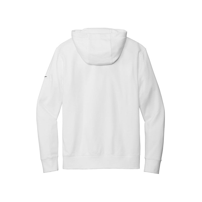 STRAYER Nike Club Fleece Sleeve Swoosh Full-Zip Hoodie - WHITE