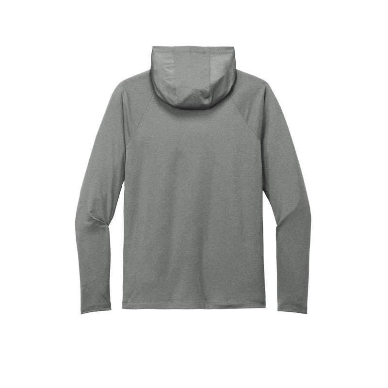 STRAYER New Era® Power Long Sleeve Hoodie - Shadow Grey Heather