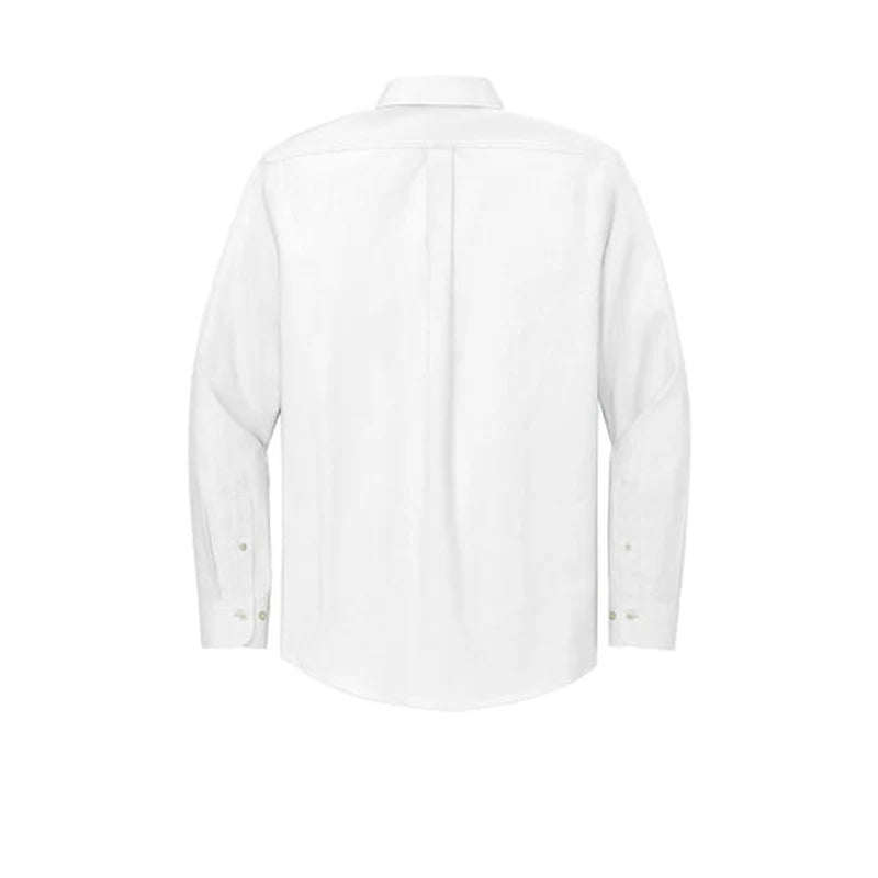 NEW JWMI - Brooks Brothers® Wrinkle-Free Stretch Pinpoint Shirt - White