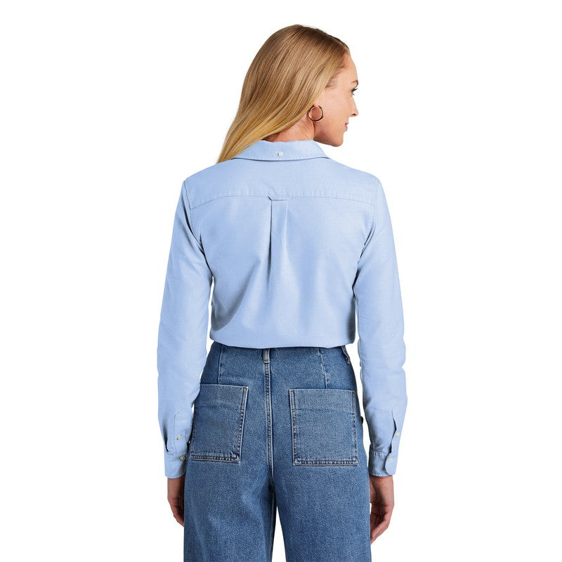 STRAYER Brooks Brothers® Women’s Casual Oxford Cloth Shirt - Newport Blue