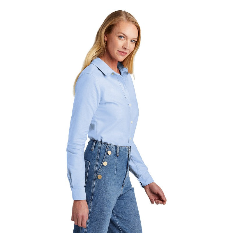 STRAYER Brooks Brothers® Women’s Casual Oxford Cloth Shirt - Newport Blue