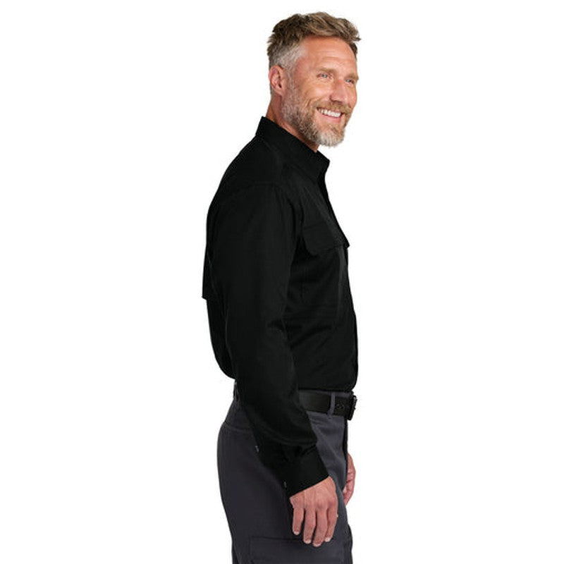 STRAYER - CornerStone® Long Sleeve Select Tactical Shirt - Black