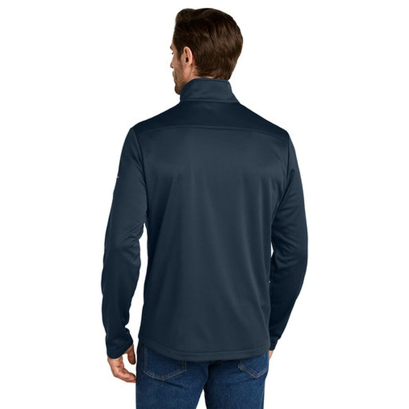 STRAYER - Eddie Bauer® Smooth Mid Layer Fleece Full-Zip - River Blue Navy