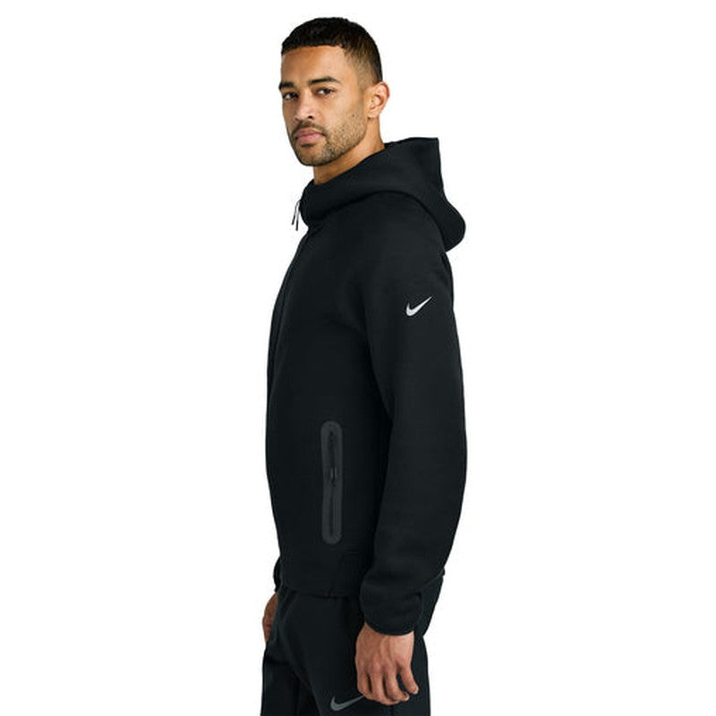 STRAYER - Nike Tech Fleece Full-Zip Hoodie - Black