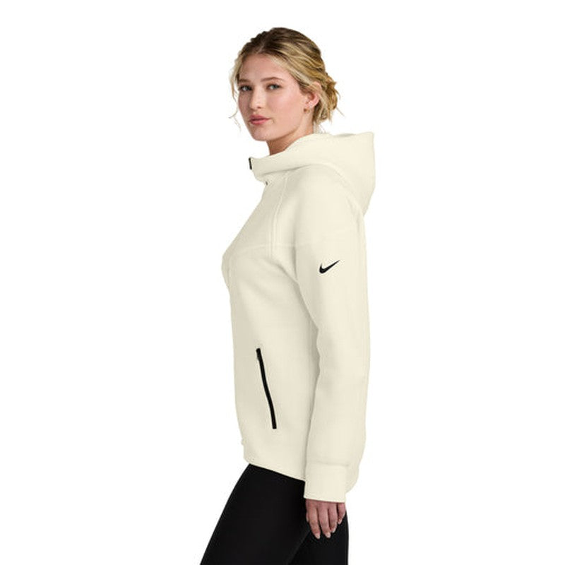 STRAYER - Nike Women’s Tech Fleece Full-Zip Hoodie - Pale Ivory