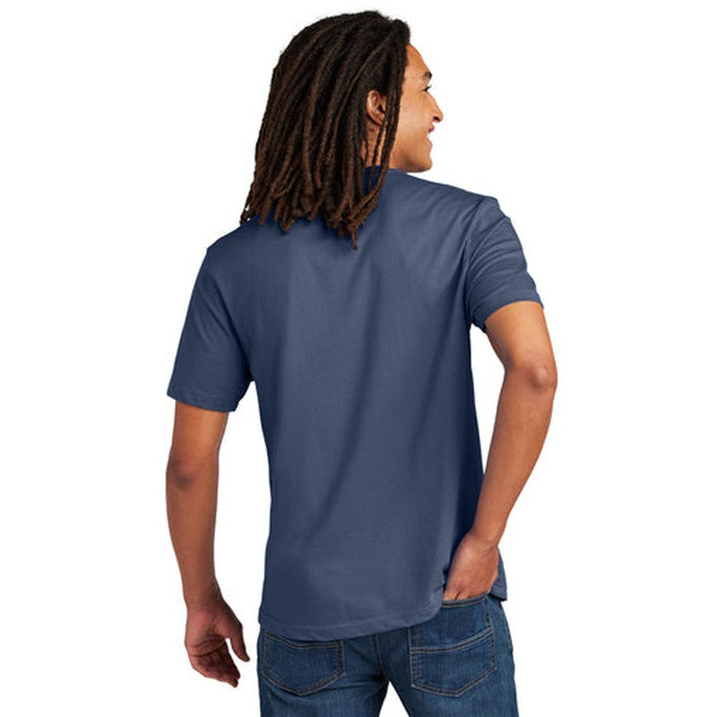 STRAYER ALUMNI - Allmade® Unisex Heavyweight Recycled Cotton Tee (10" logo) - Night Sky Navy