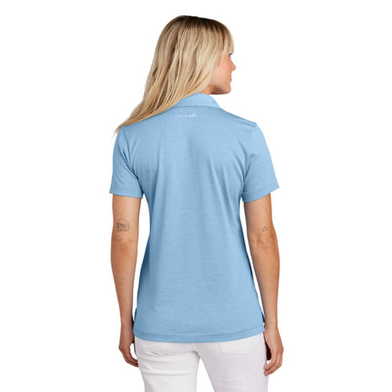 STRAYER ALUMNI - TravisMathew Ladies Sunnyvale Polo - Strong Blue Heather