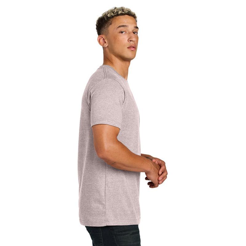 NEW STRAYER American Apparel® Unisex CVC Tee - Heather Blush