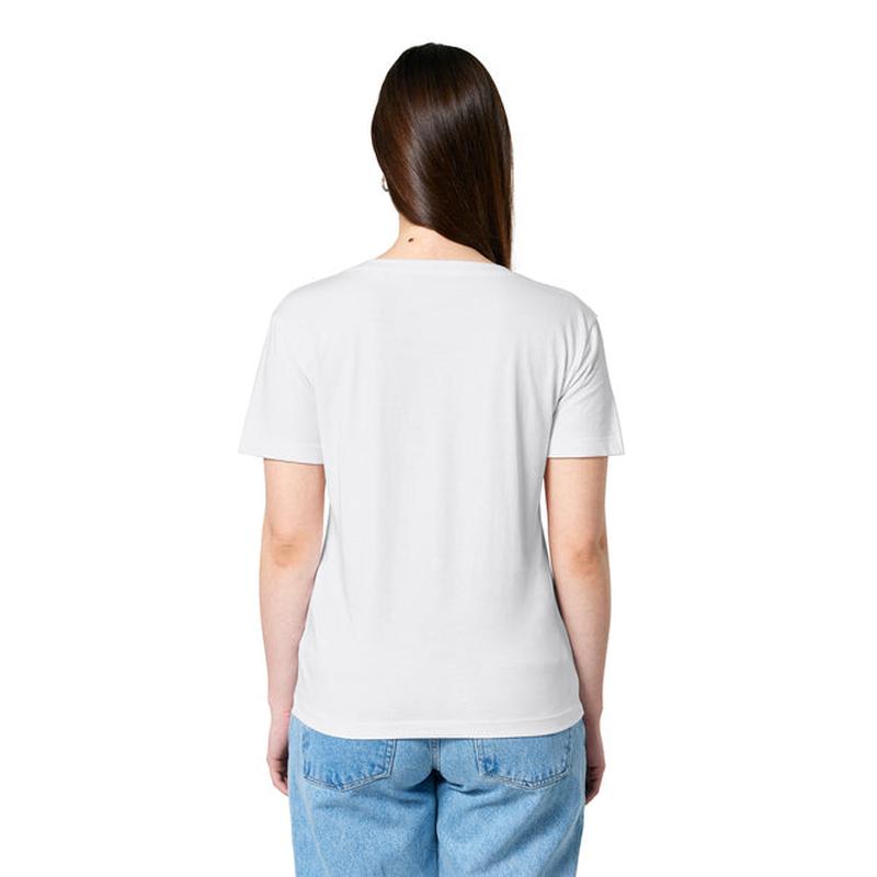 NEW STRAYER Stanley/Stella Women’s Stella Serena Scoop Neck Tee - White