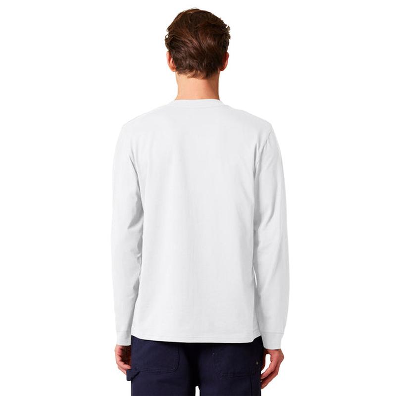 NEW STRAYER Stanley/Stella Unisex Creator 2.0 Long Sleeve Tee - White