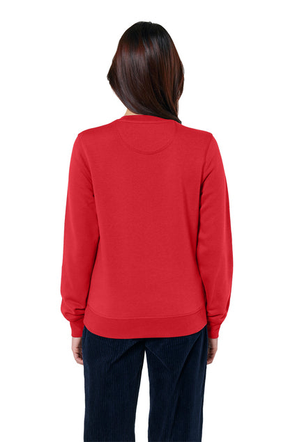 NEW Strayer Stanley/Stella Unisex Roller Crewneck Sweatshirt - Red
