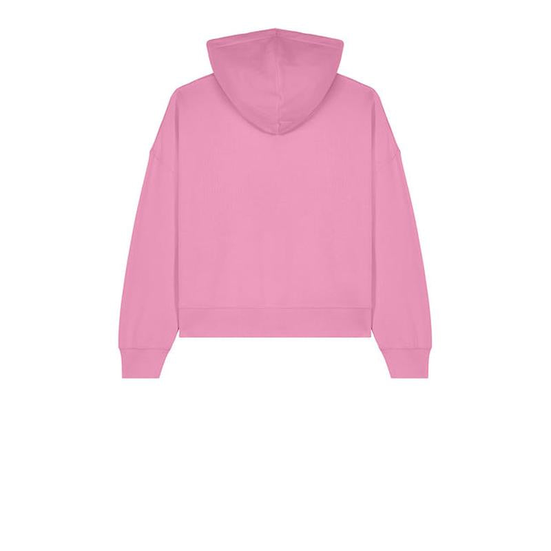NEW STRAYER Stanley/Stella Women’s Stella Nora Hooded Sweatshirt - Bubble Pink