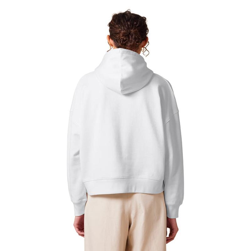 NEW STRAYER Stanley/Stella Women’s Stella Nora Hooded Sweatshirt - White