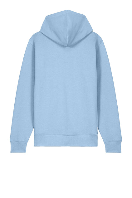 NEW Strayer Stanley/Stella Unisex Cultivator 2.0 Full-Zip Hooded Sweatshirt - Blue Soul