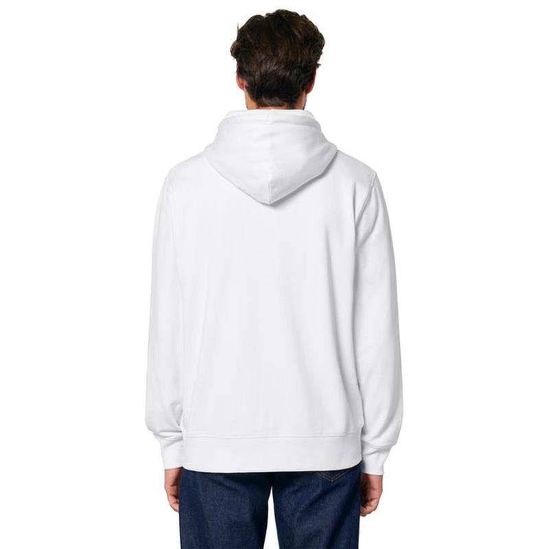 NEW Strayer Stanley/Stella Unisex Cultivator 2.0 Full-Zip Hooded Sweatshirt - White