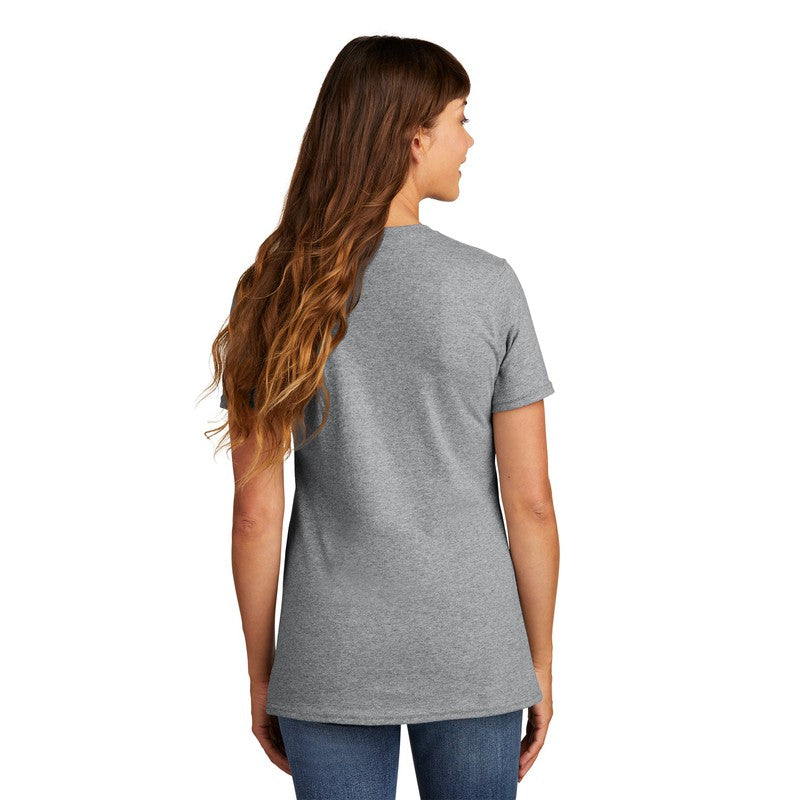 STRAYER Port & Company® LADIES Core Blend Tee-Athletic Heather