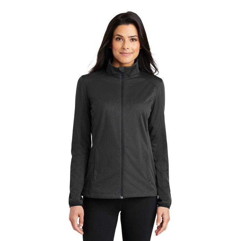 STRAYER Port Authority® Ladies Active Soft Shell Jacket BLACK