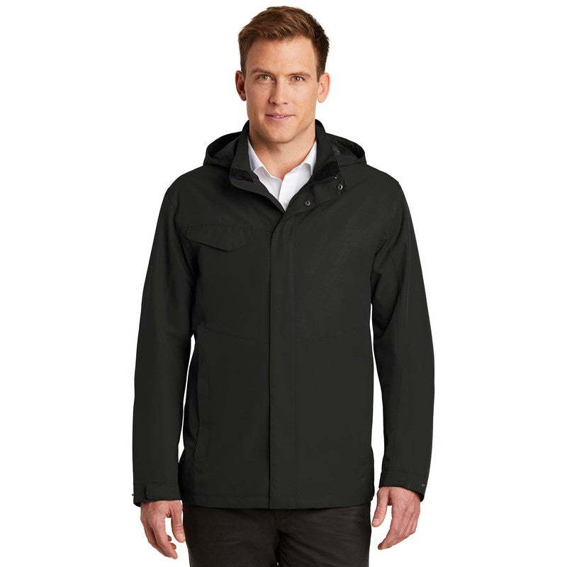 STRAYER Port Authority ® Collective Outer Shell Jacket BLACK