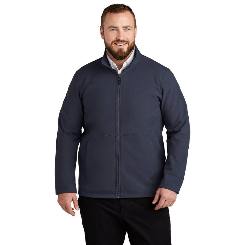 STRAYER Port Authority ® Collective Soft Shell Jacket-River Blue Navy