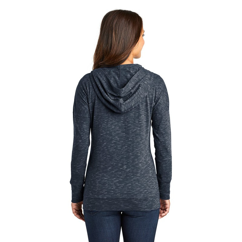 STRAYER District Women’s Medal Full-Zip Hoodie - New Navy