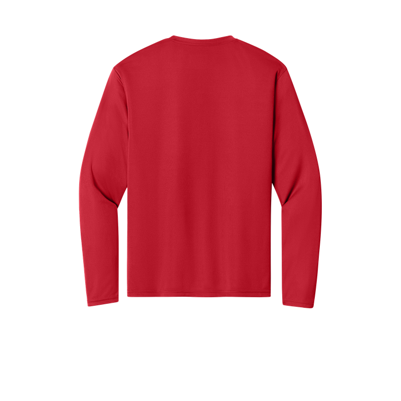 NEW Strayer A4 Cooling Performance Long Sleeve Tee - Red