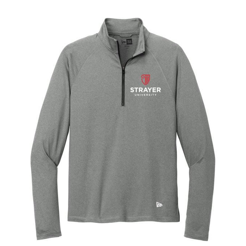 STRAYER New Era® Power 1/2-Zip - Shadow Grey Heather