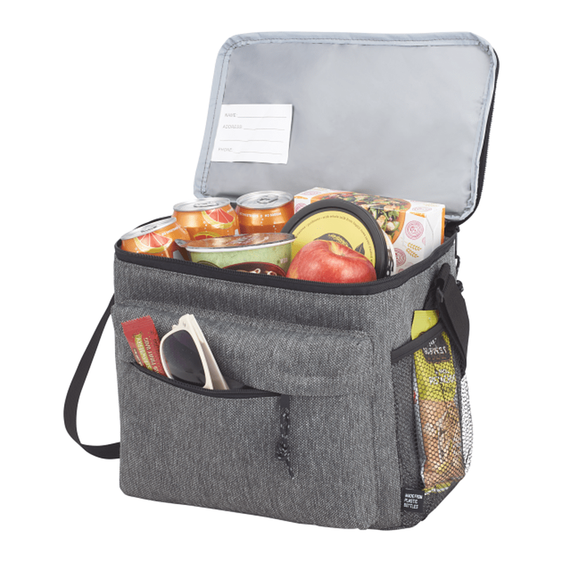 STRAYER Vila Recycled 12 Can Lunch Cooler -GRAPHITE