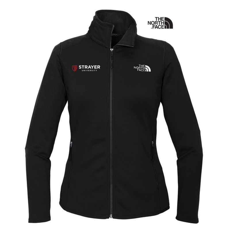 NEW STRAYER The North Face Ladies Skyline Full Zip Fleece Jacket BLA Strayer Gift Store