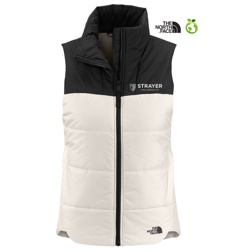 STRAYER The North Face® Ladies Everyday Insulated Vest - Vintage White