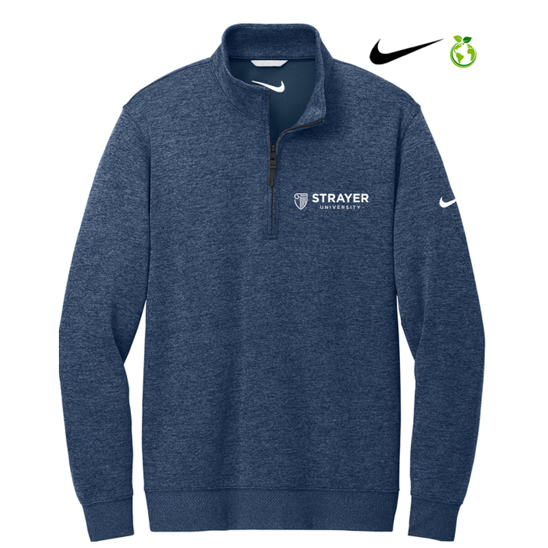 STRAYER Nike Dri-FIT Corporate 1/2-Zip - NAVY